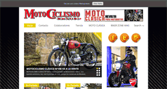 Desktop Screenshot of motociclismoclasico.com